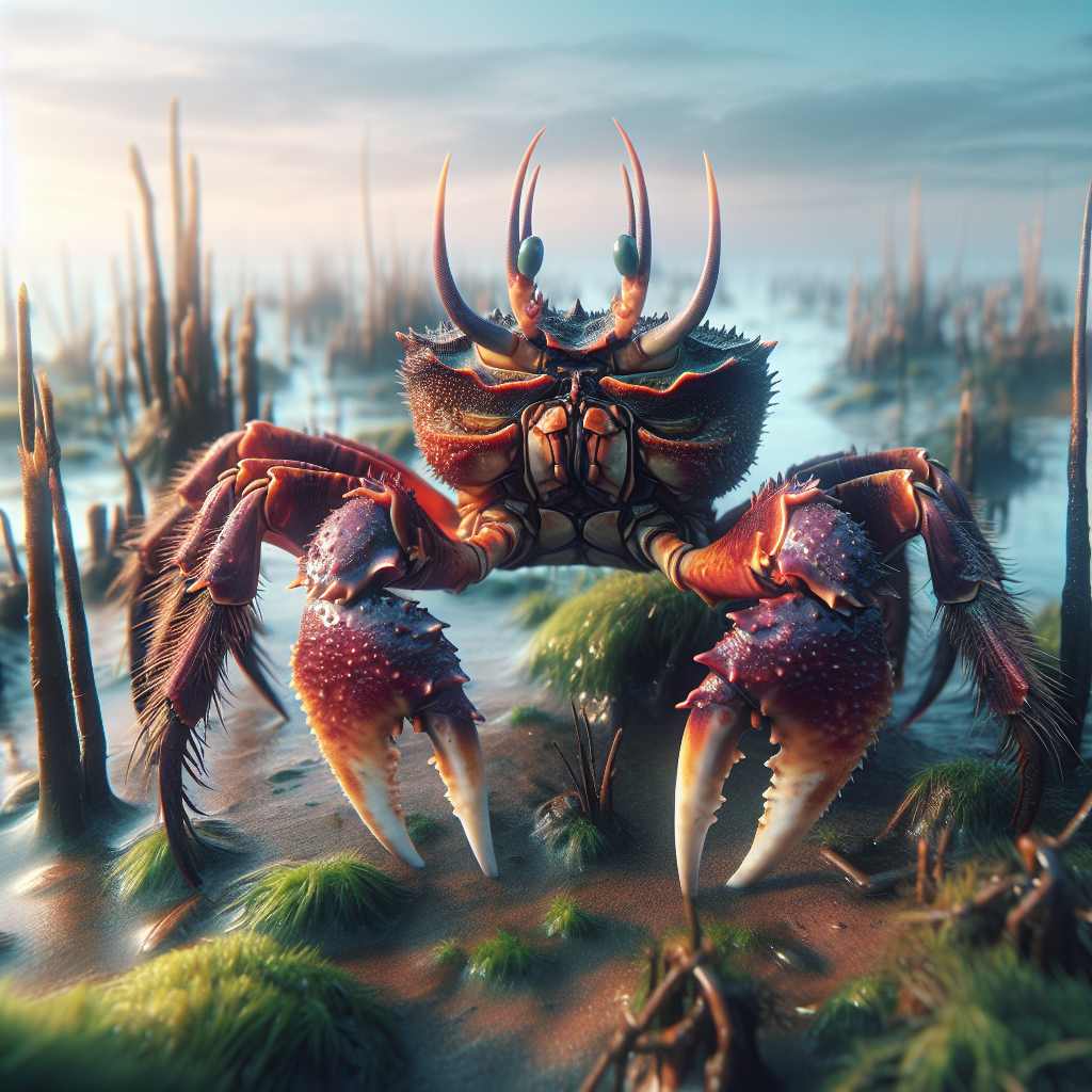 Tidal Marsh Antler Crab