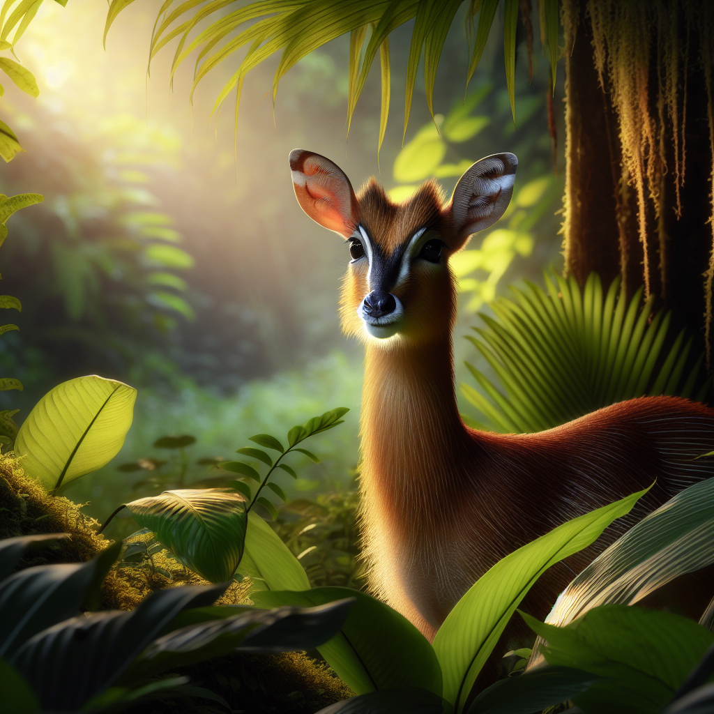 Tropical Leaf-Cutter Antelope