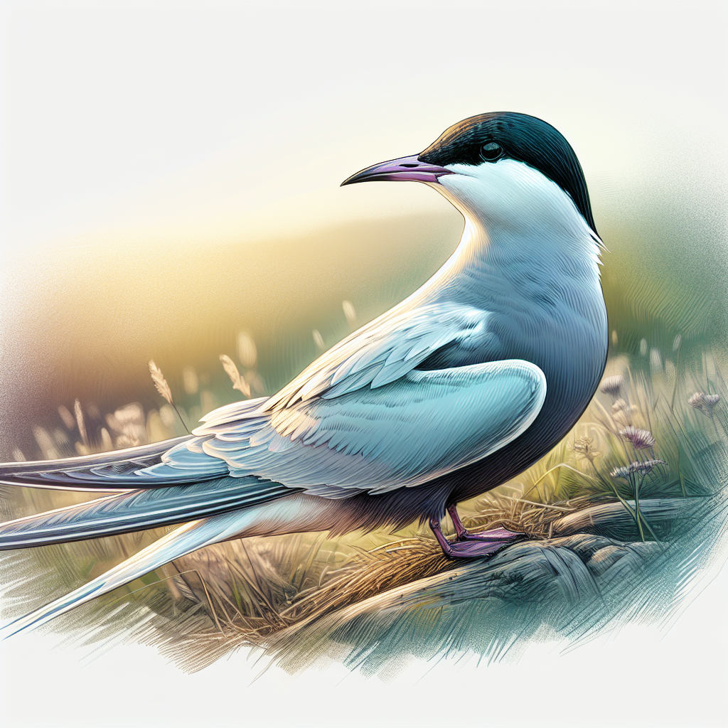Violet Arctic Tern