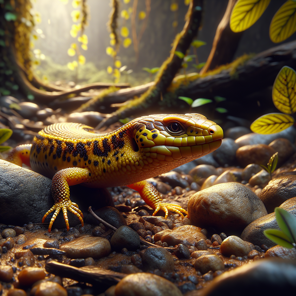 Yellow-Spotted Skink